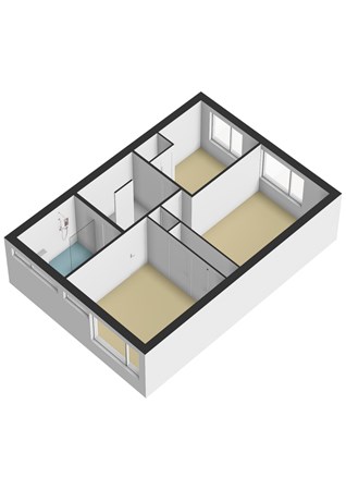 Floorplan - Schopenhauerstraat 95, 7323 LT Apeldoorn